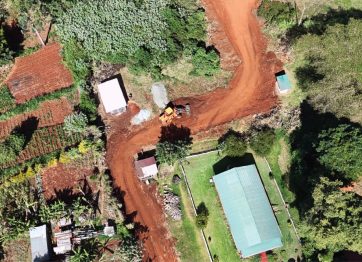 Gated Community Access Road & Perimeter Wall – Limuru